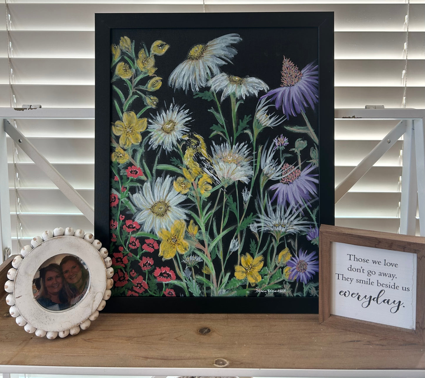 Bloom where shadows fall SOLD
