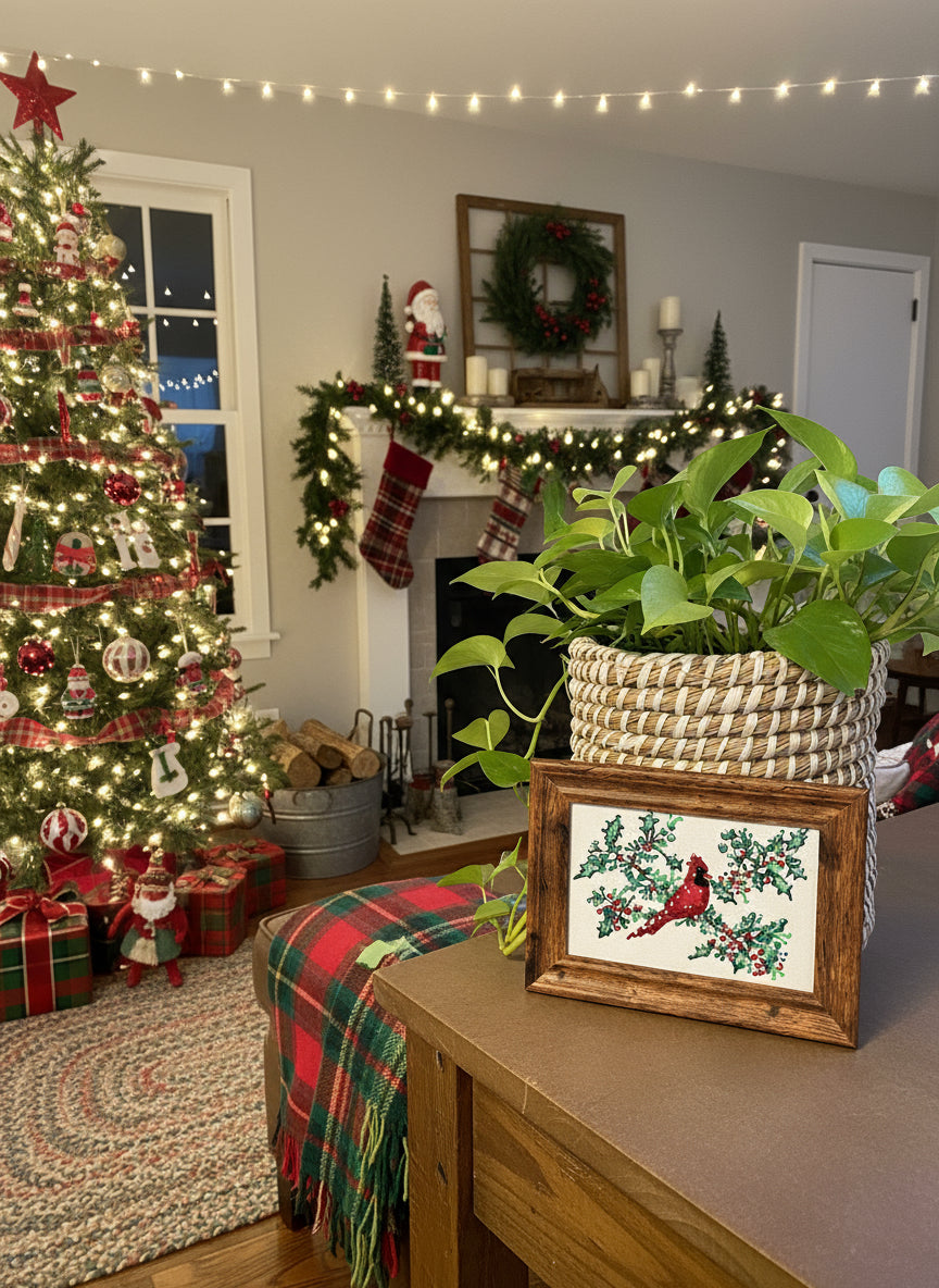 Birds of Winter/set of 3