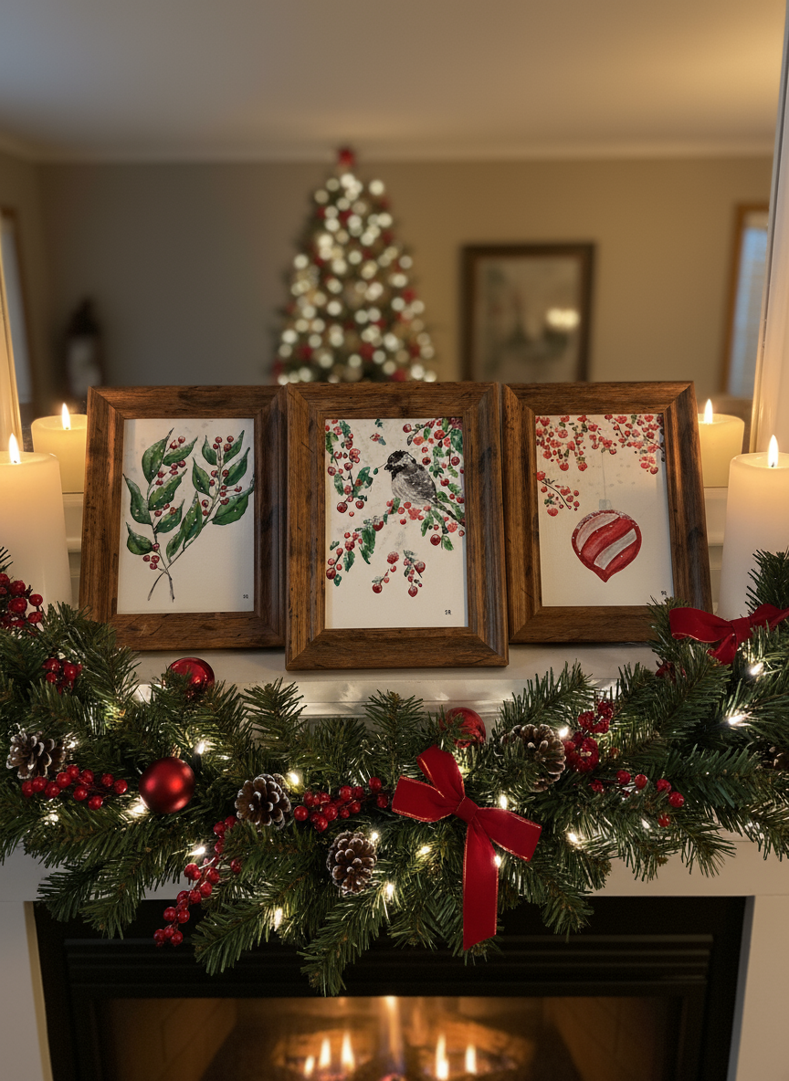 Berry Whispers/ set of 3