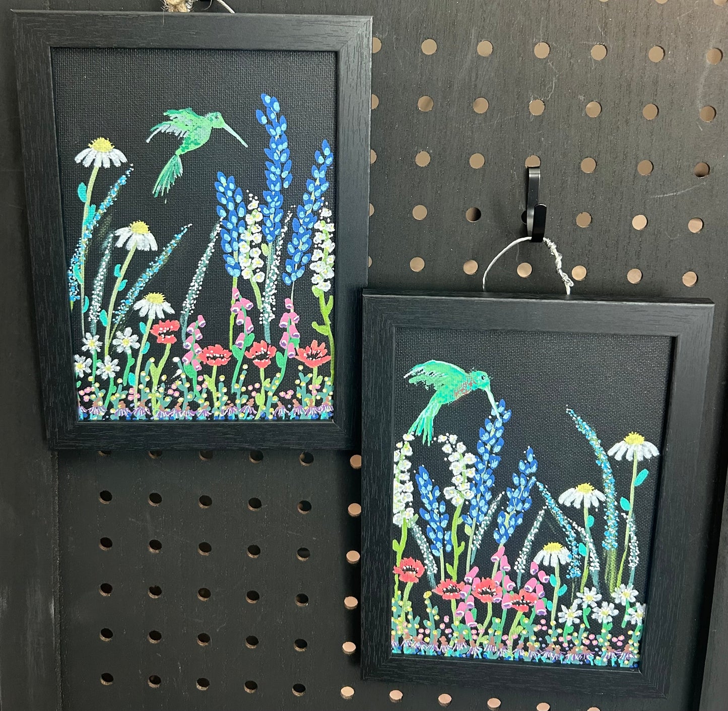 Jardin Reine original acrylic painting