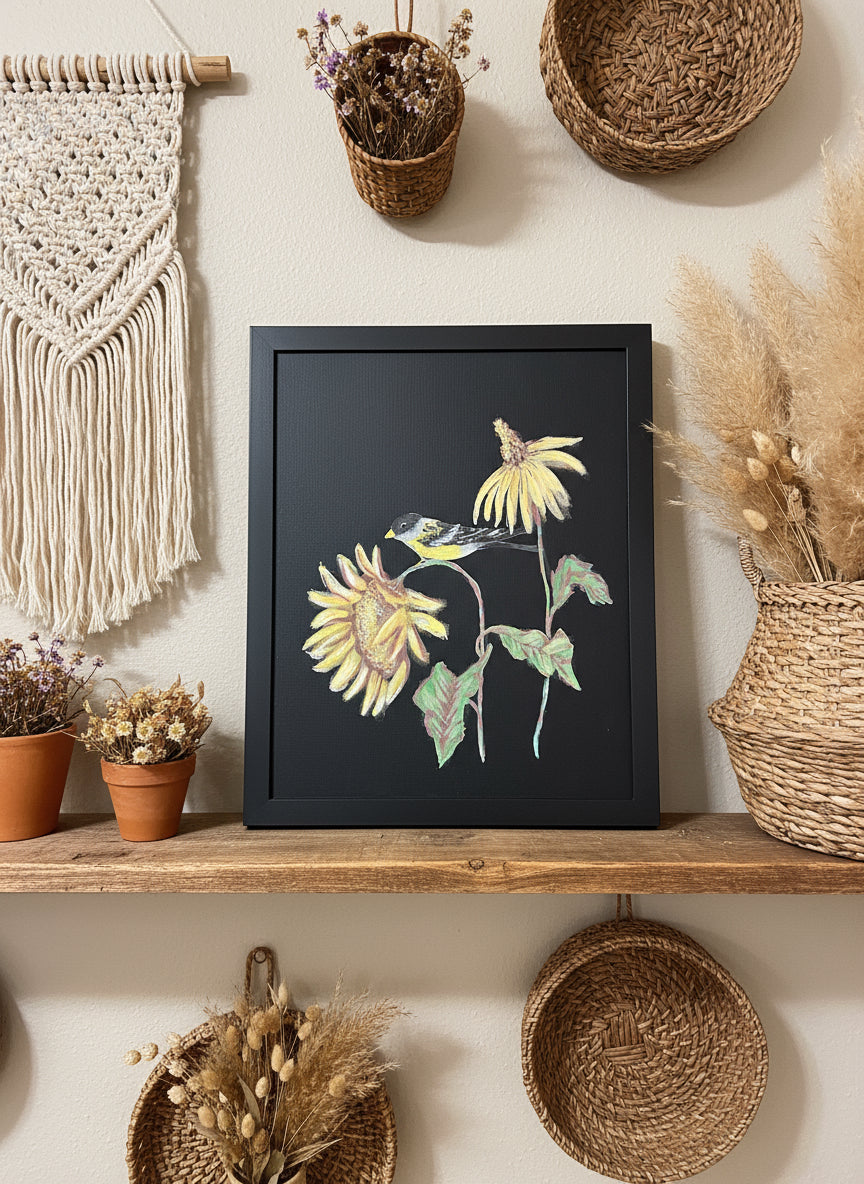 A song between petals