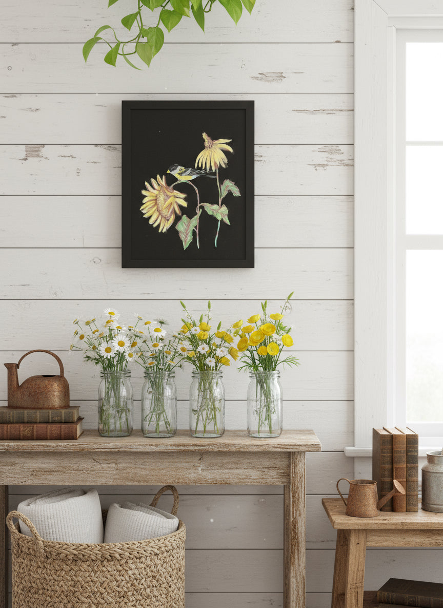 A song between petals