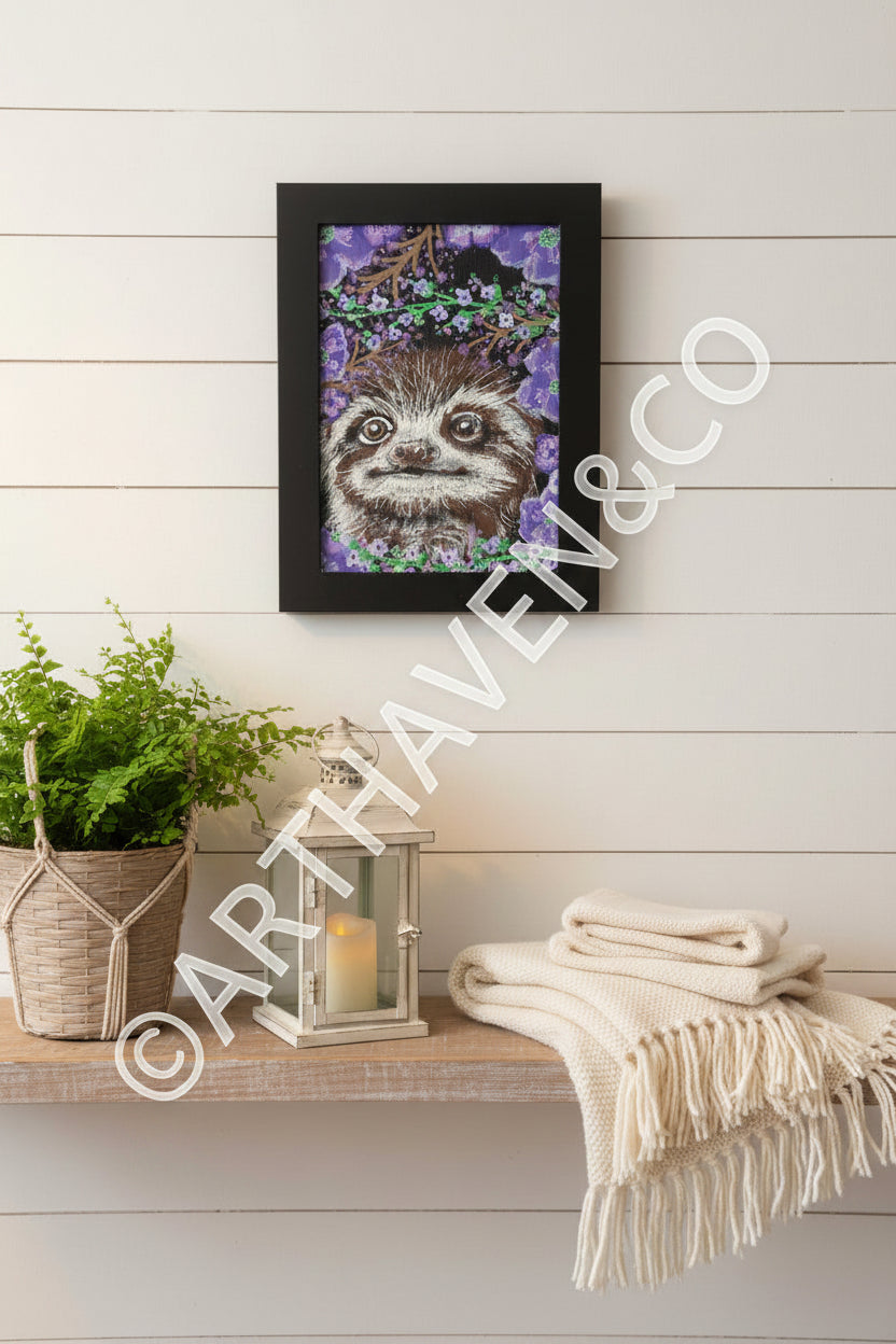 Peekaboo Sloth