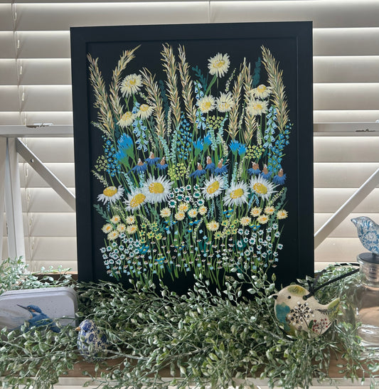 Daisy Gathering SOLD