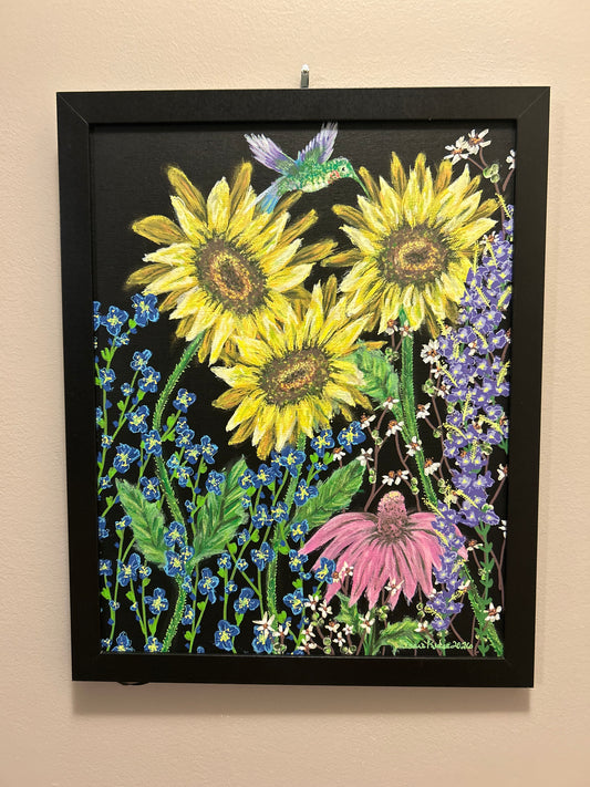 Flutter Sunflowers II SOLD