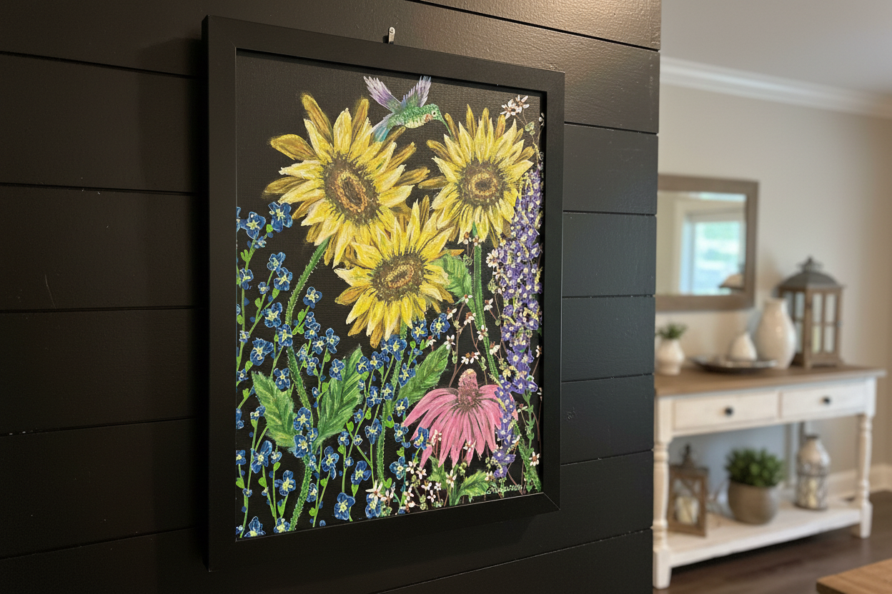 Flutter Sunflowers II