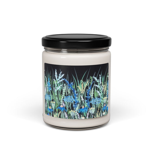 Blue hour BloomScented Soy Candle, 9oz