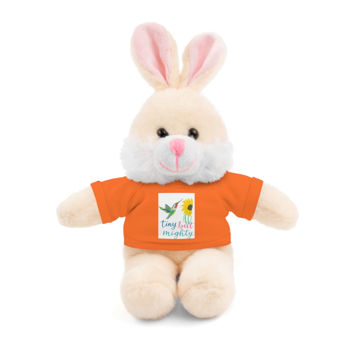 Teddy Bear — 'Tiny But Mighty' Floral Tee Plush