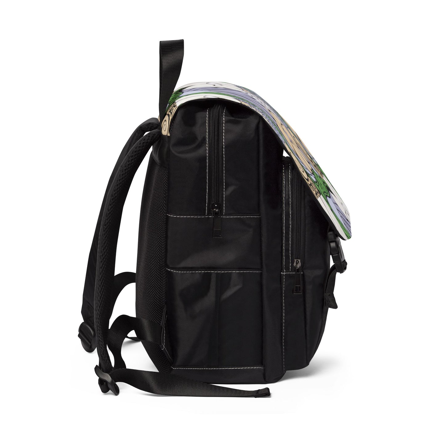 Whim & Tendril Art Nouveau Backpack — Vintage Botanical Shoulder Bag