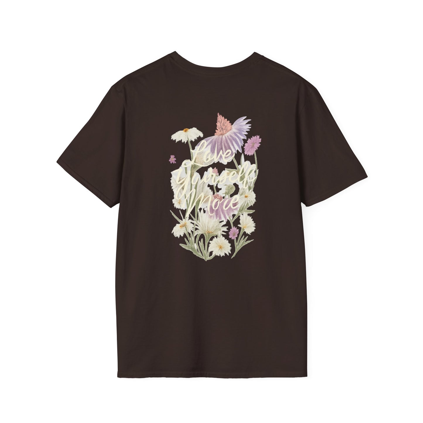 Floral  "Love Yourself More" T-Shirt