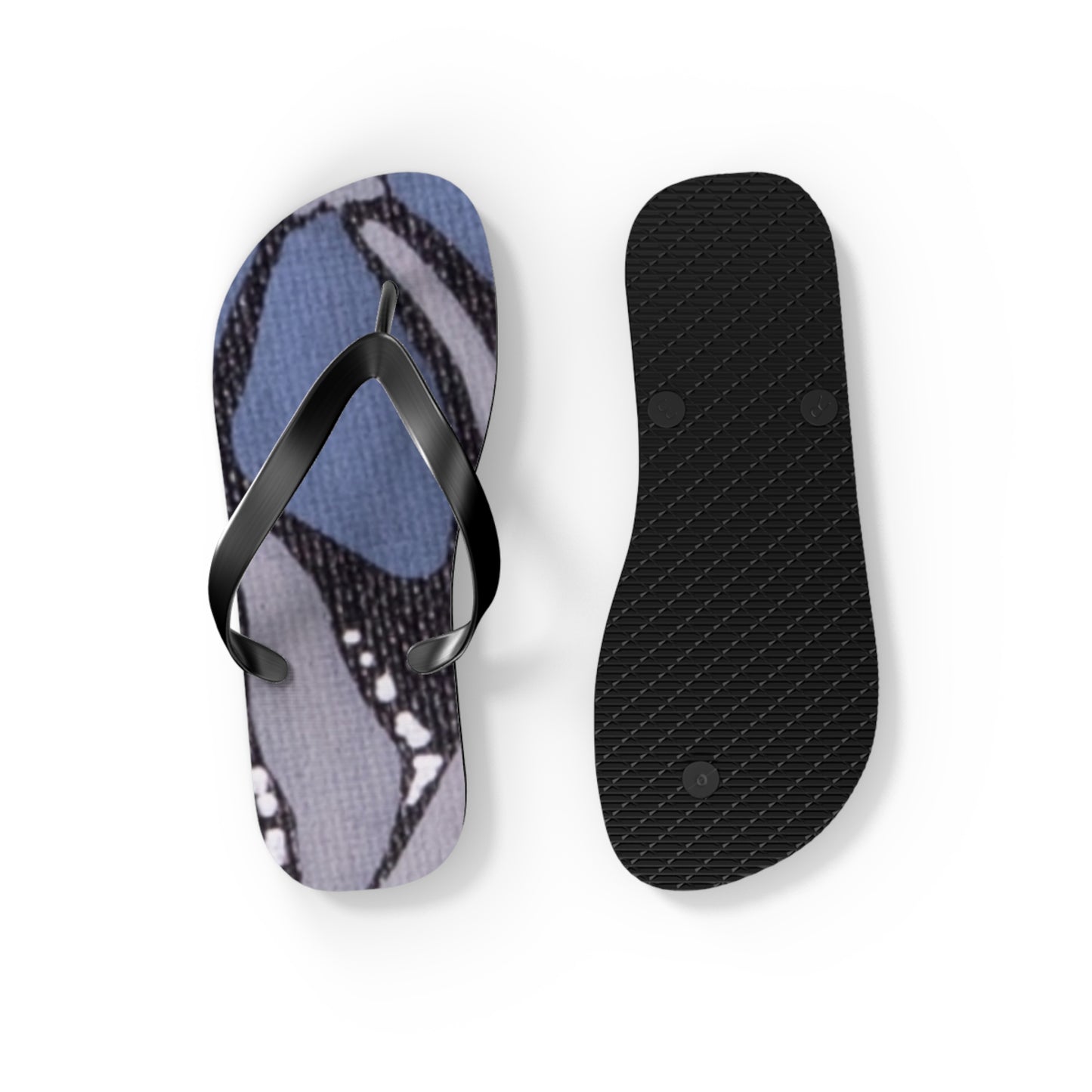 Cool blooms Floral Flip Flops - Lightweight Summer Beach Sandals