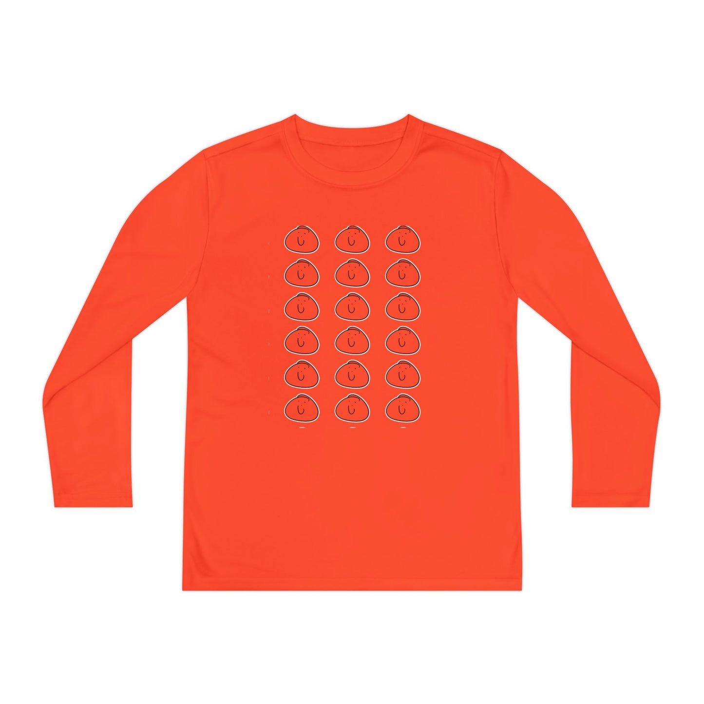 Youth Long Sleeve Tee — 'Run Mountain Climb Train' Graphic Athletic Shirt