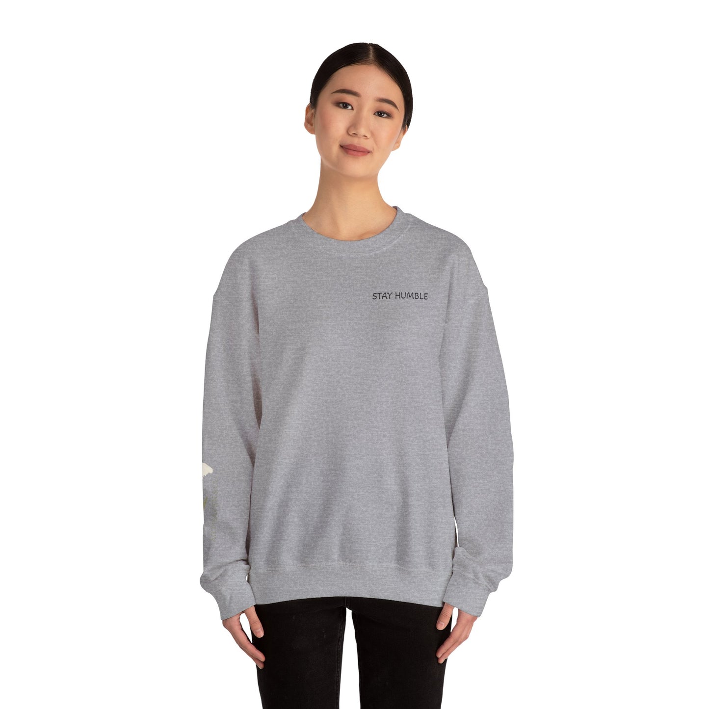 Vincent van Gogh Portrait Sweatshirt — "Stay Humble" Crewneck