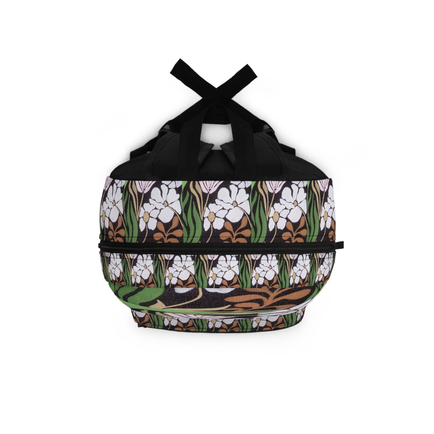 Floral Garden Backpack — Vintage Botanical Print School & Everyday Bag