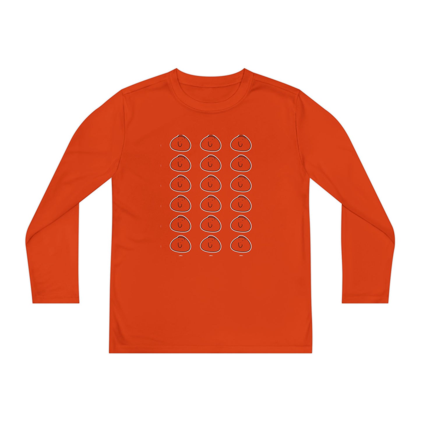 Youth Long Sleeve Tee — 'Run Mountain Climb Train' Graphic Athletic Shirt