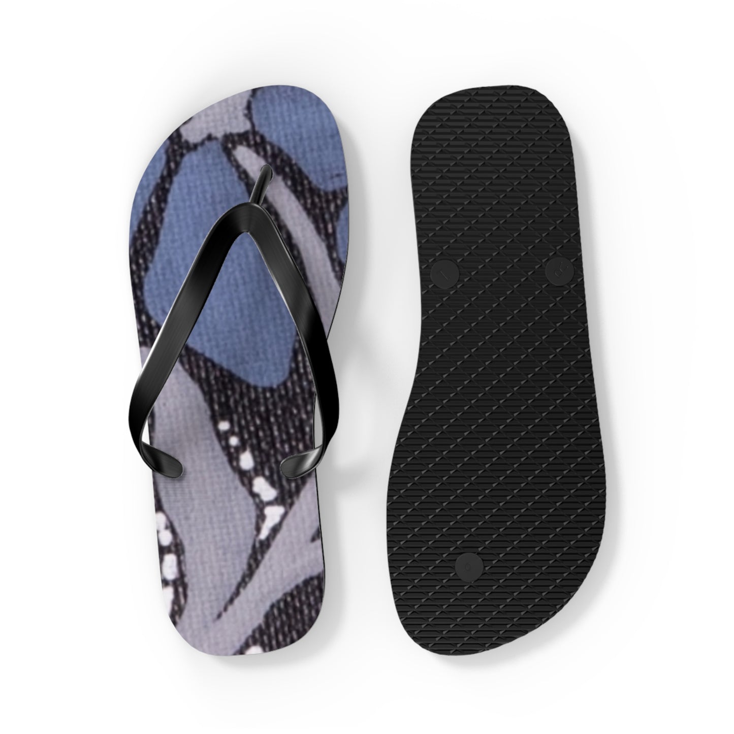 Cool blooms Floral Flip Flops - Lightweight Summer Beach Sandals