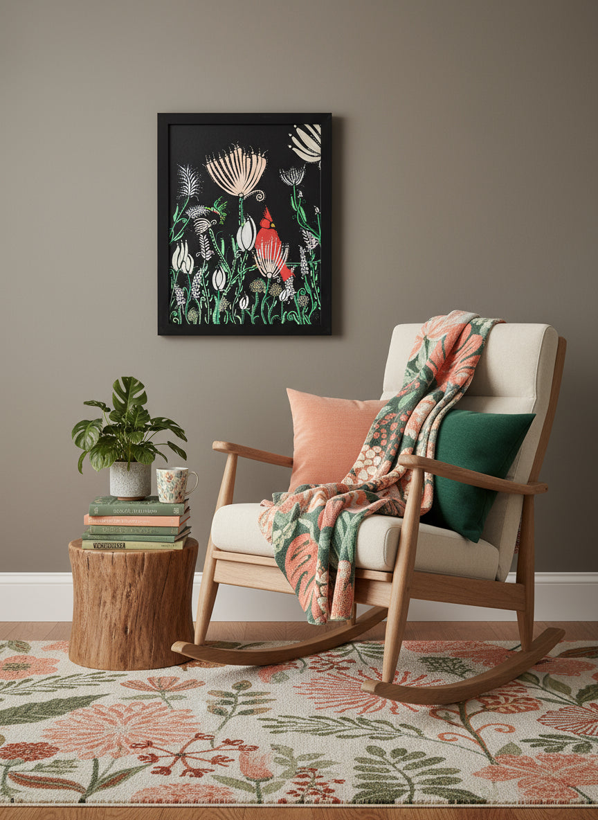 Flutter in the stillness