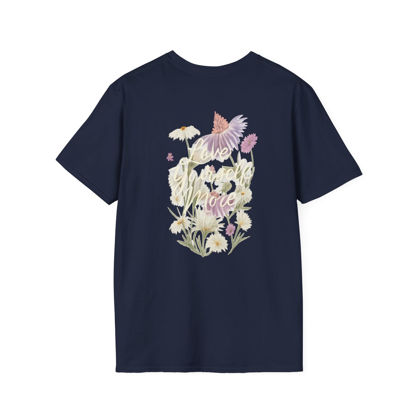 Floral  "Love Yourself More" T-Shirt
