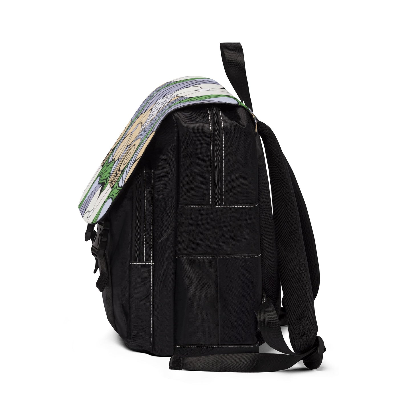 Whim & Tendril Art Nouveau Backpack — Vintage Botanical Shoulder Bag