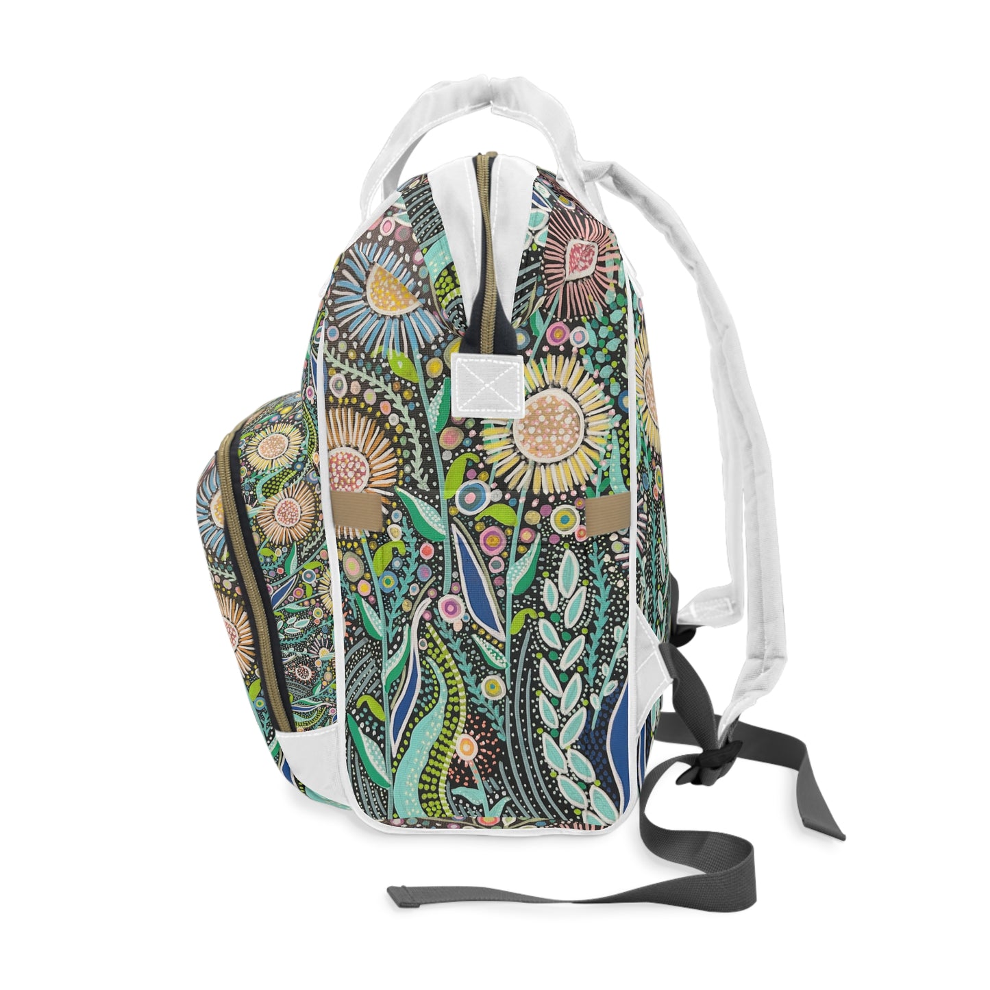 Dot Dot Bloom Meadow Diaper Backpack