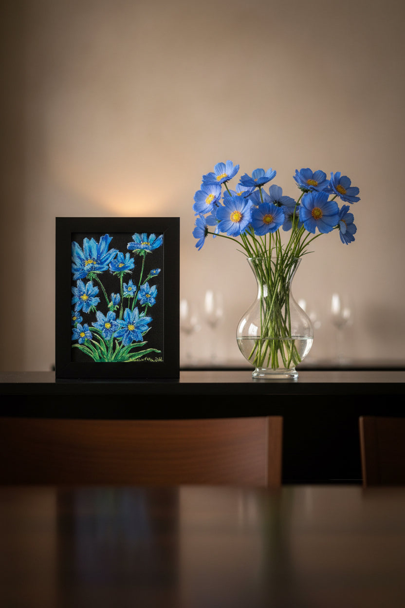 Blue bouquet