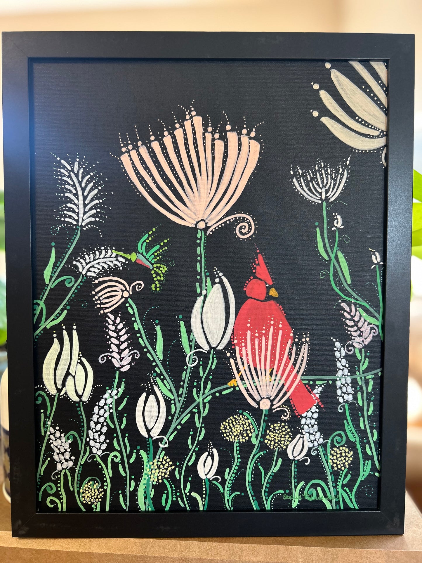 Flutter in the stillness