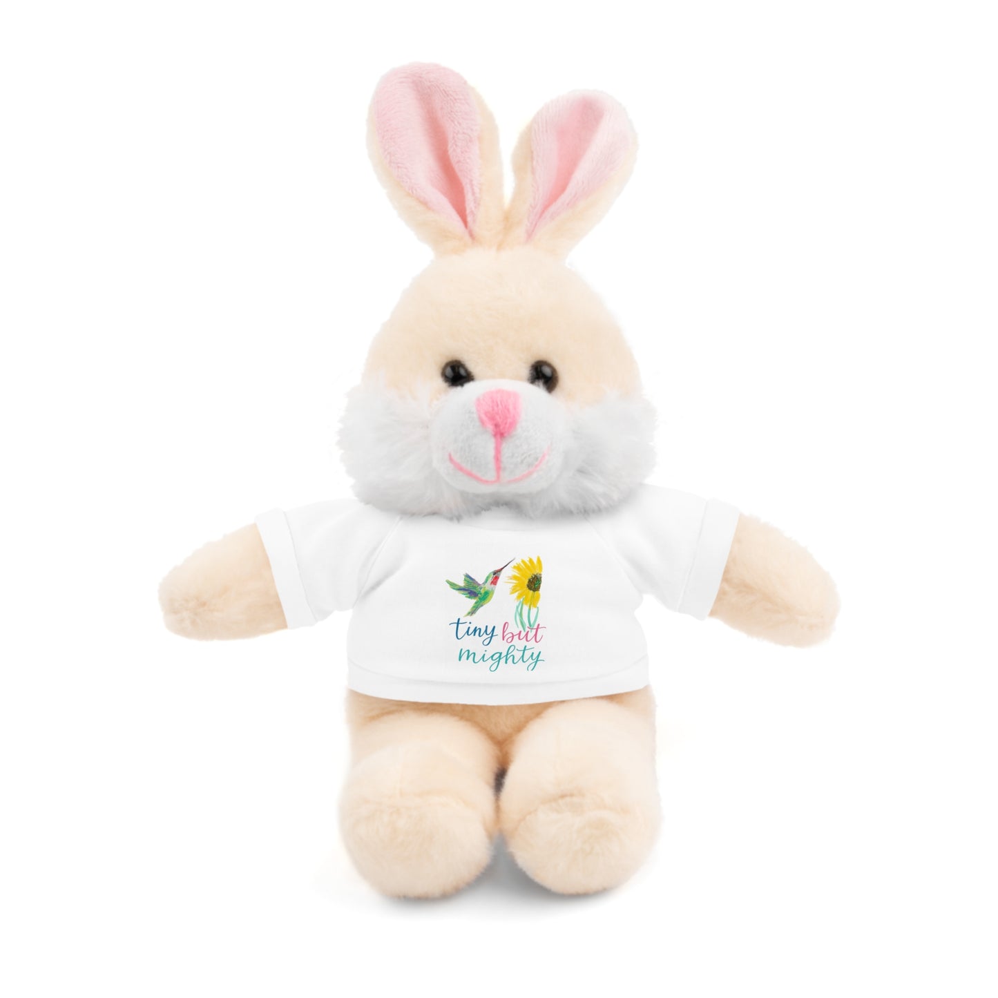 Teddy Bear — 'Tiny But Mighty' Floral Tee Plush