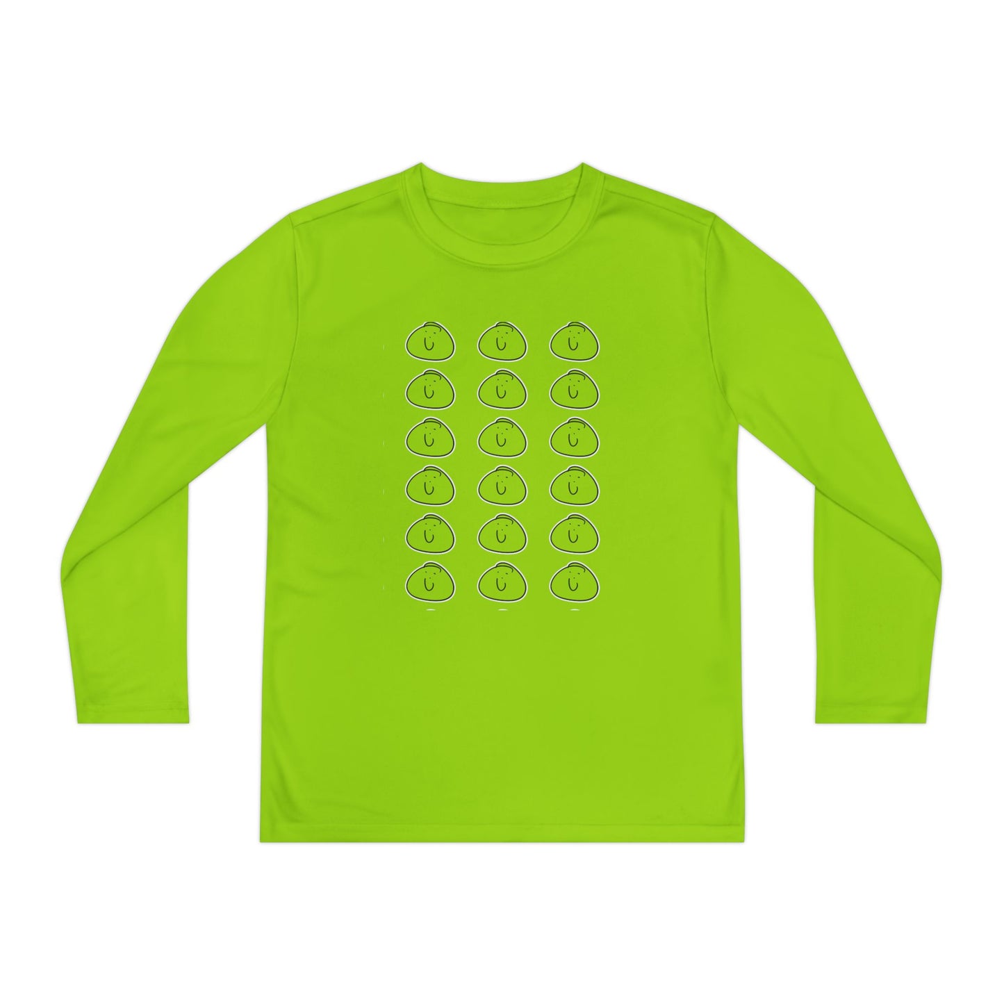 Youth Long Sleeve Tee — 'Run Mountain Climb Train' Graphic Athletic Shirt