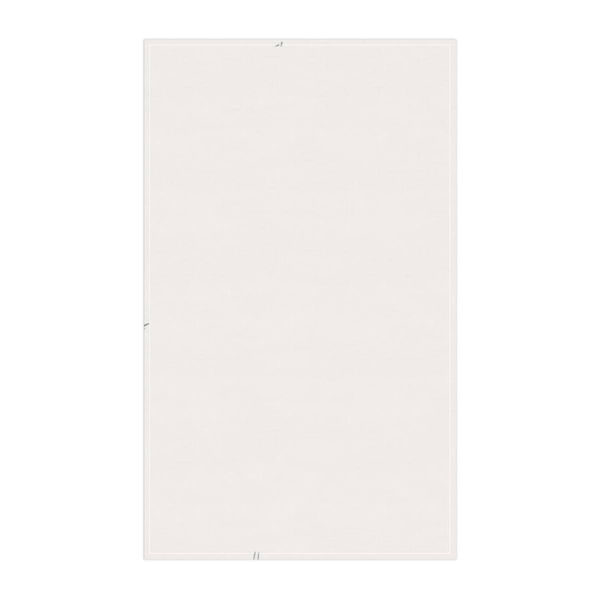 Quitetude floral Sketch Tea Towel — Hand-Drawn Black Line Flower Cotton Kitchen Towel