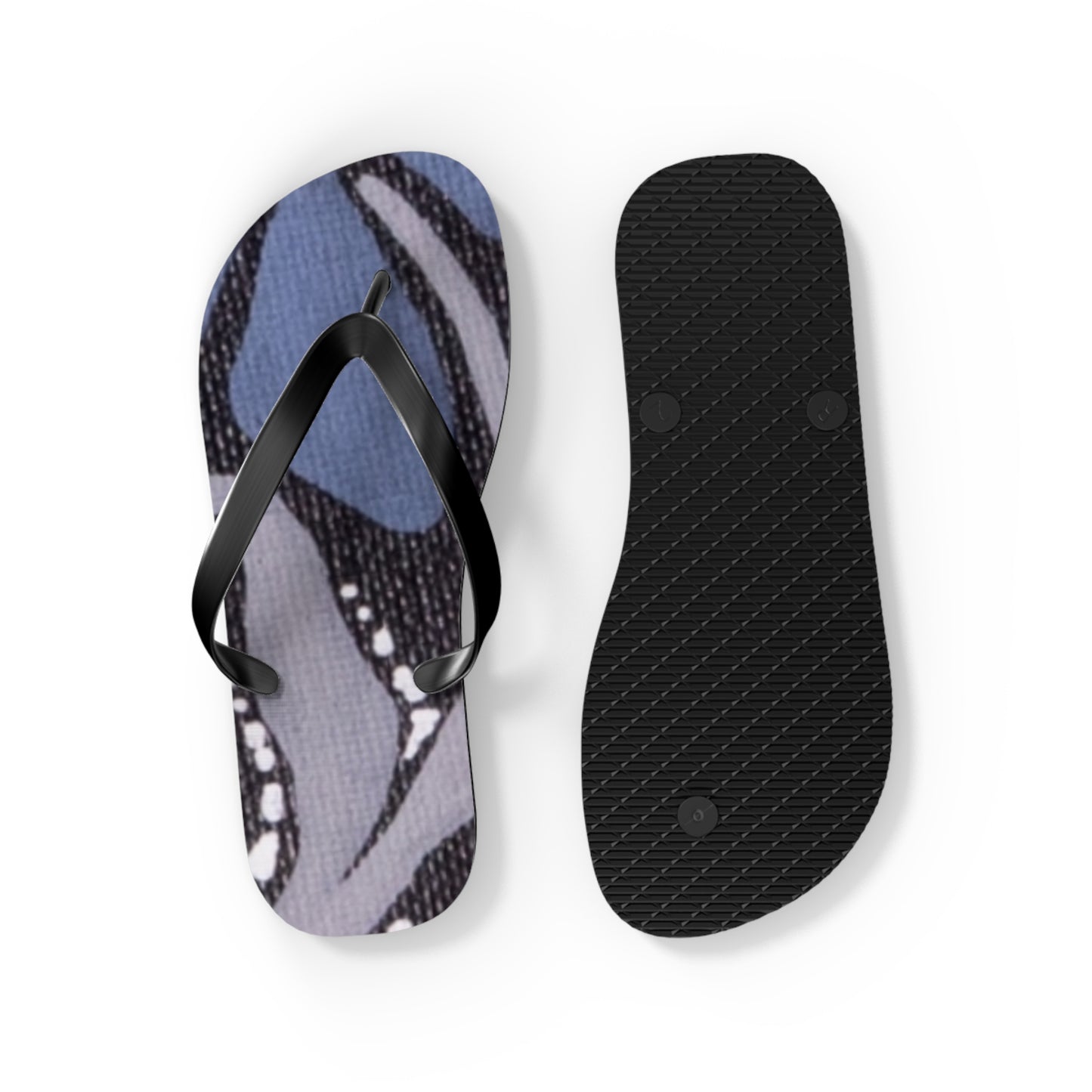 Cool blooms Floral Flip Flops - Lightweight Summer Beach Sandals