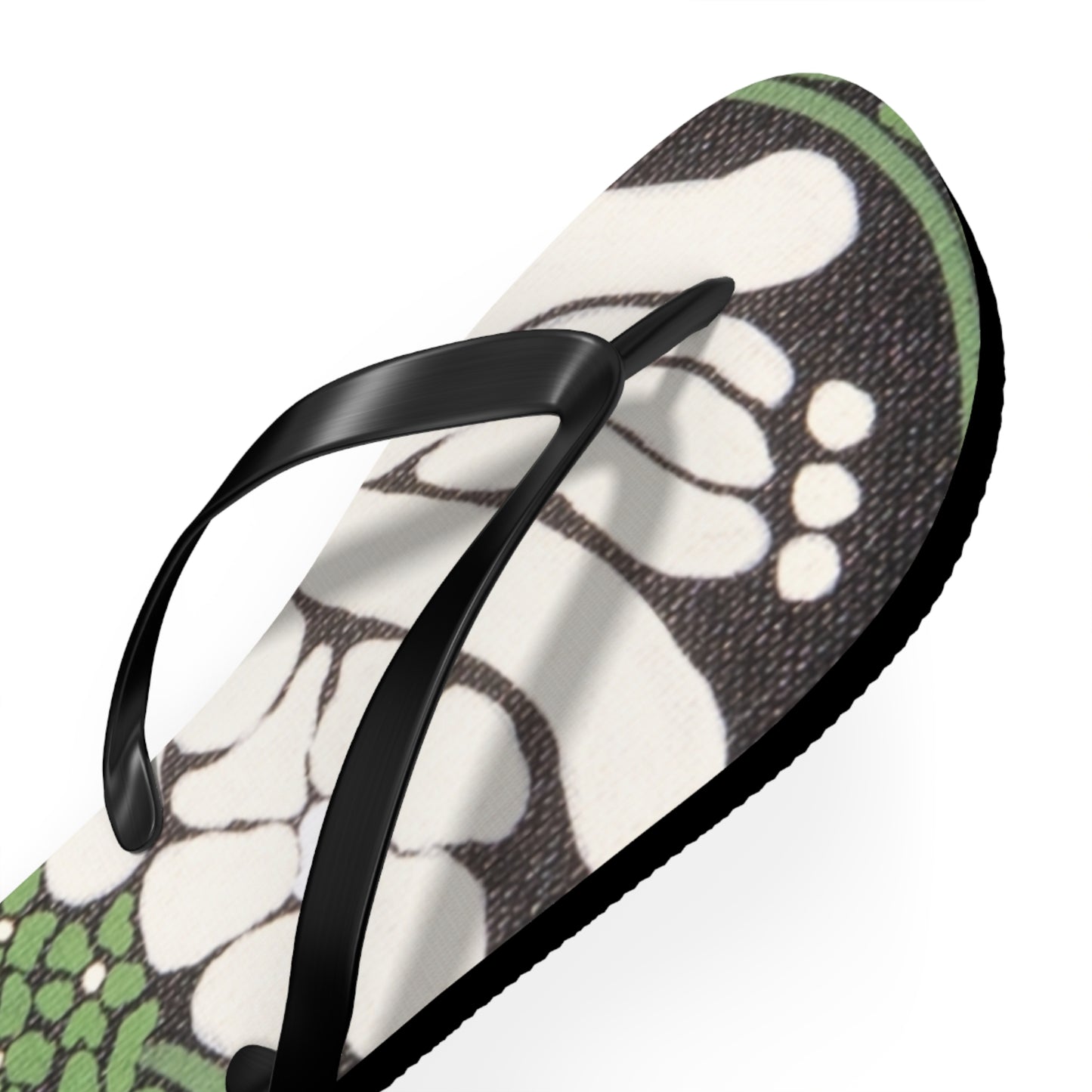 Whim & Tendril Flip Flops — Day of the Dead Inspired Beach Sandals