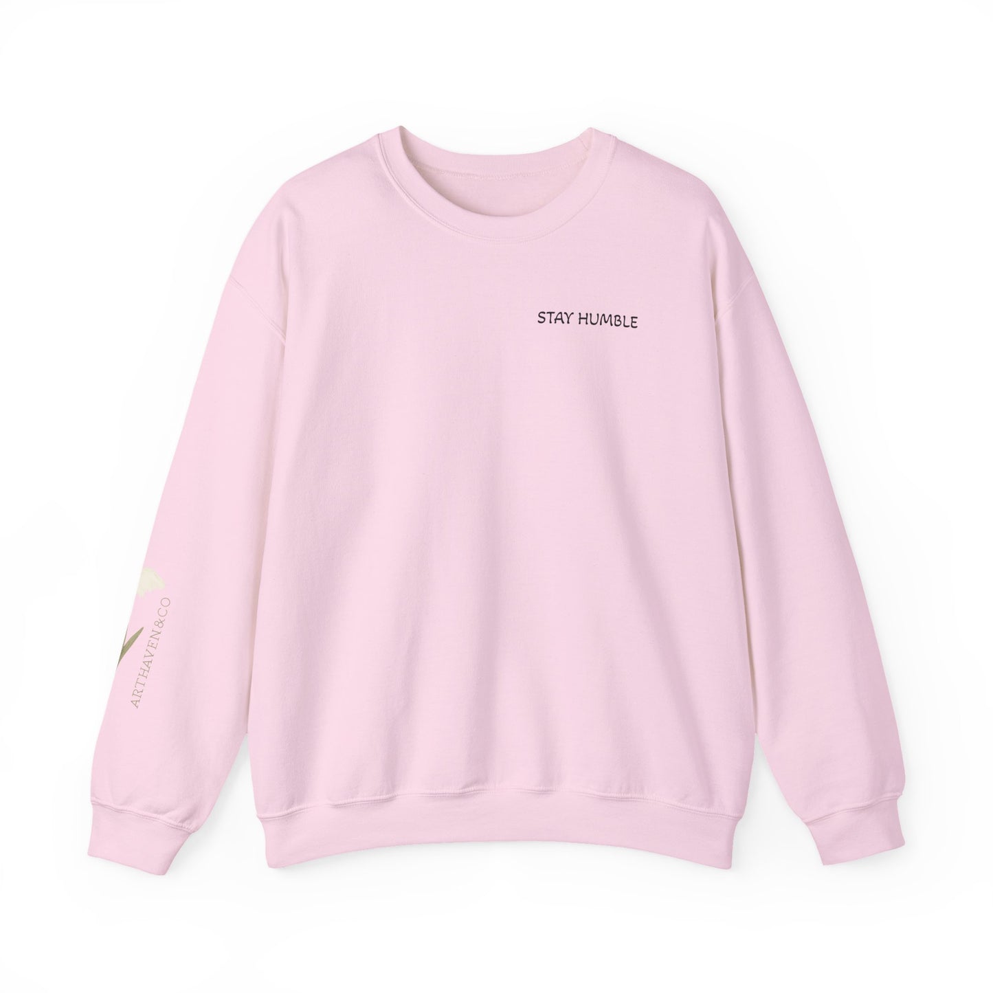 Vincent van Gogh Portrait Sweatshirt — "Stay Humble" Crewneck