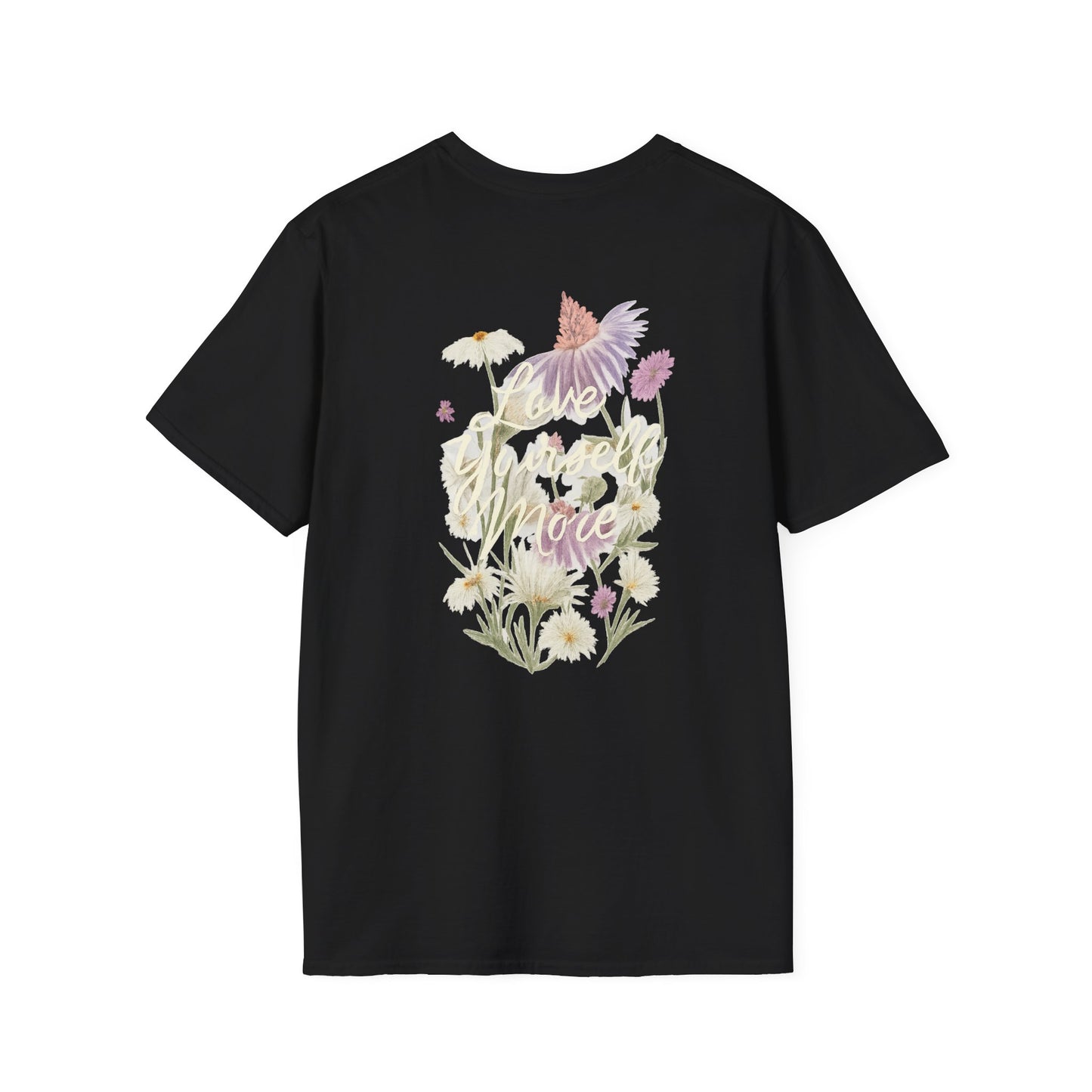 Floral  "Love Yourself More" T-Shirt
