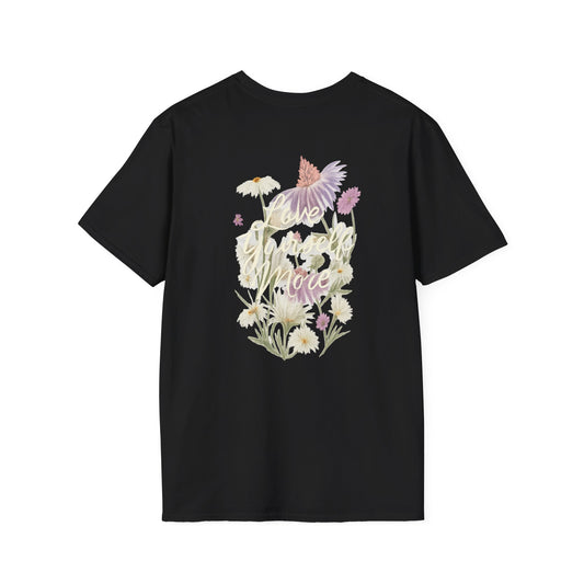 Floral  "Love Yourself More" T-Shirt