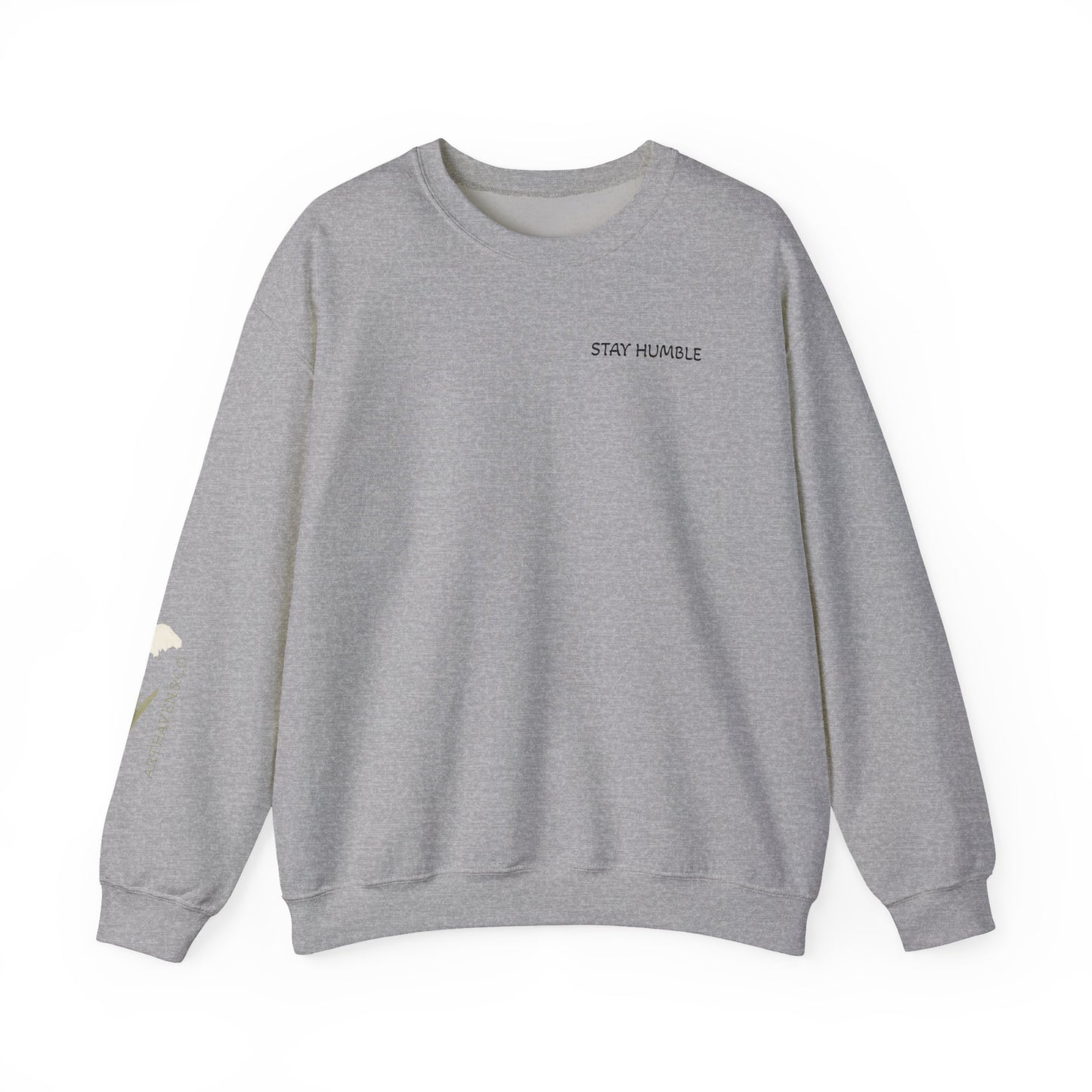 Vincent van Gogh Portrait Sweatshirt — "Stay Humble" Crewneck