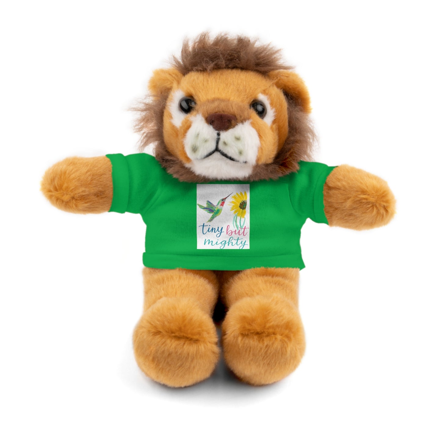 Teddy Bear — 'Tiny But Mighty' Floral Tee Plush