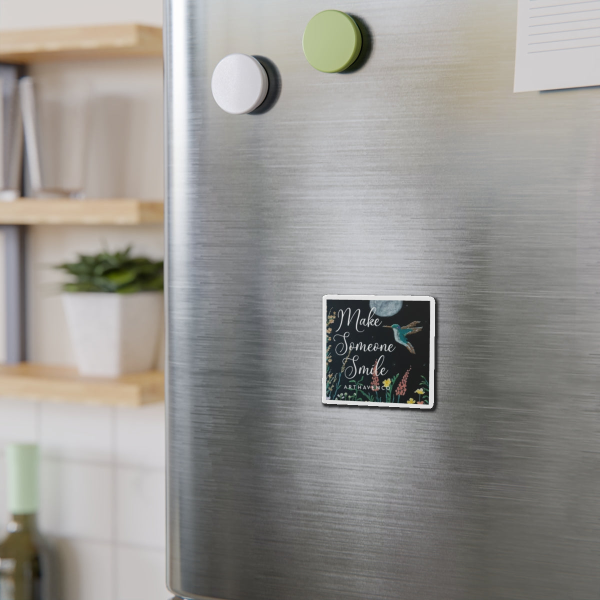 Flutter by moonbeam Die-Cut Magnets