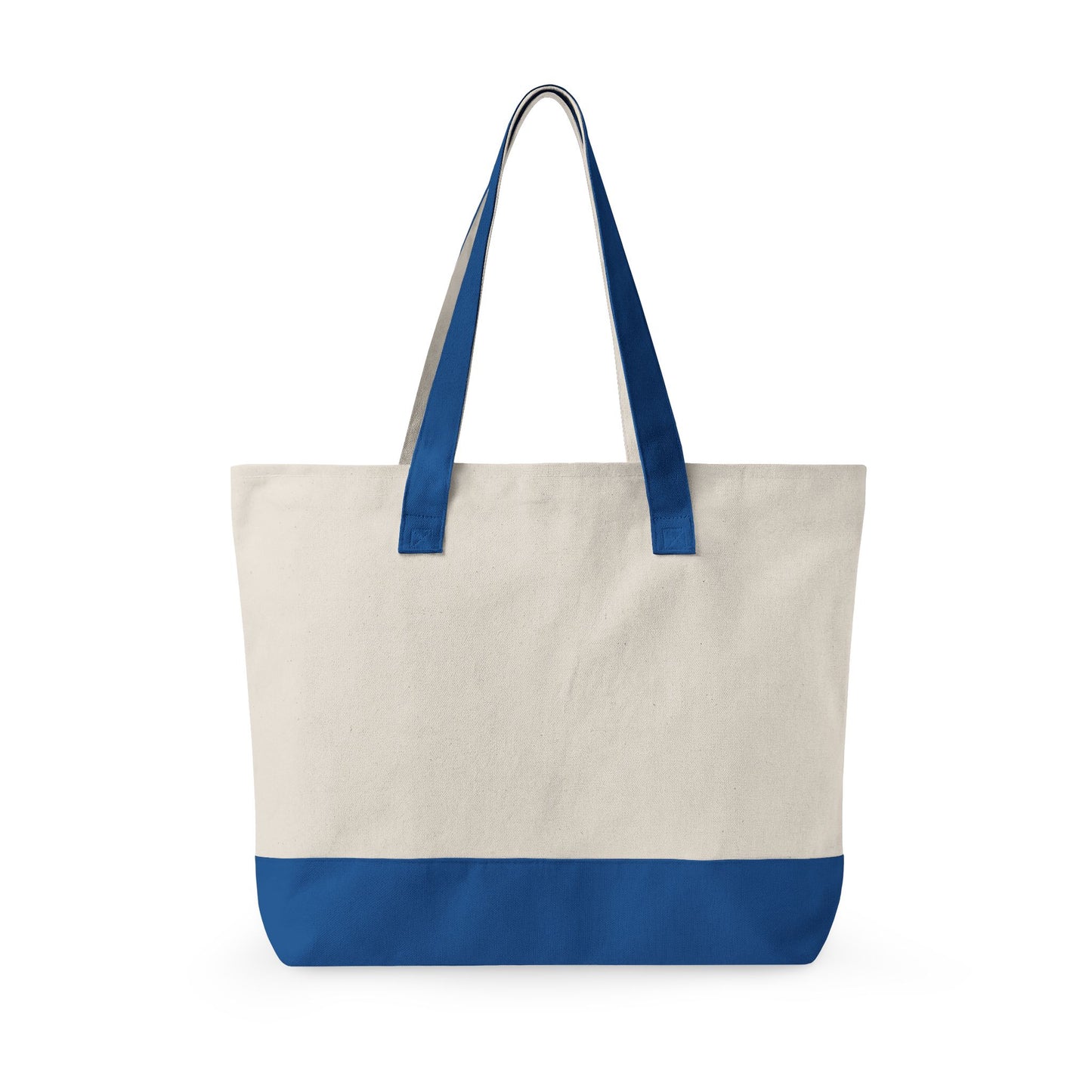 Canvas Tote —Tide whisper Ocean Art Zippered Tote