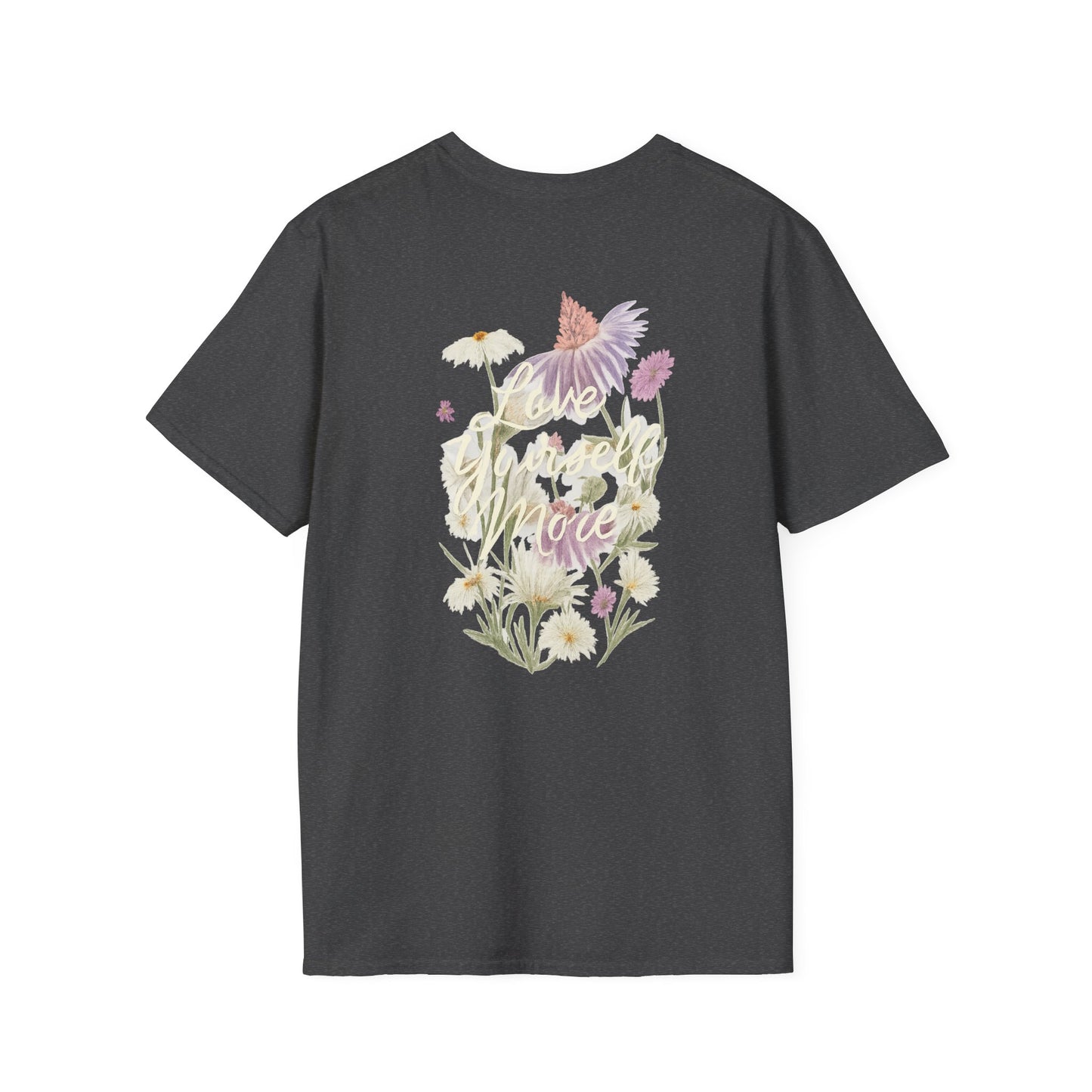 Floral  "Love Yourself More" T-Shirt