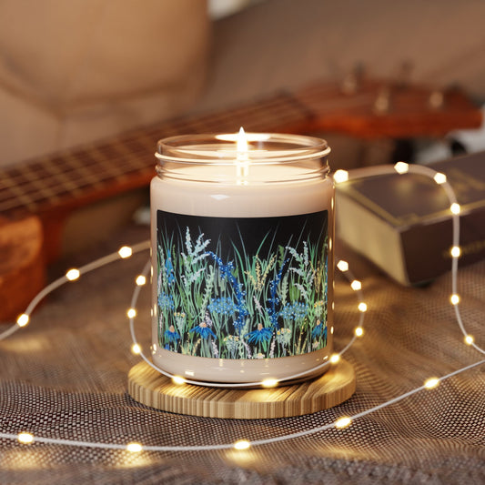 Blue hour BloomScented Soy Candle, 9oz