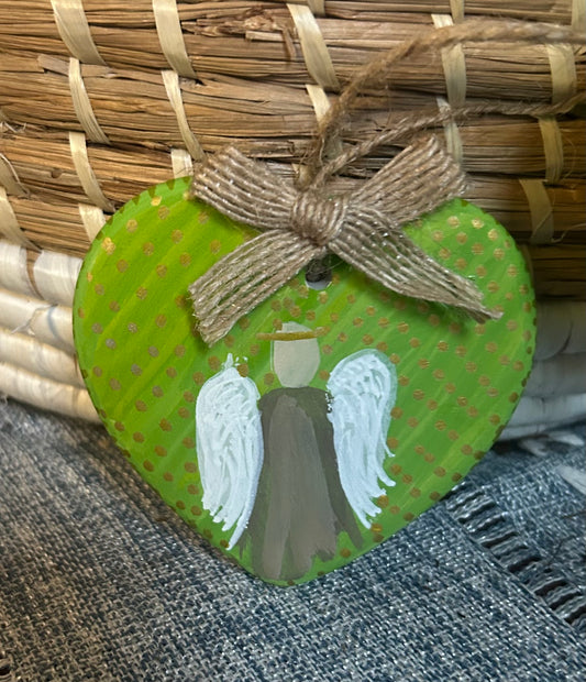 Verde Angel Charm