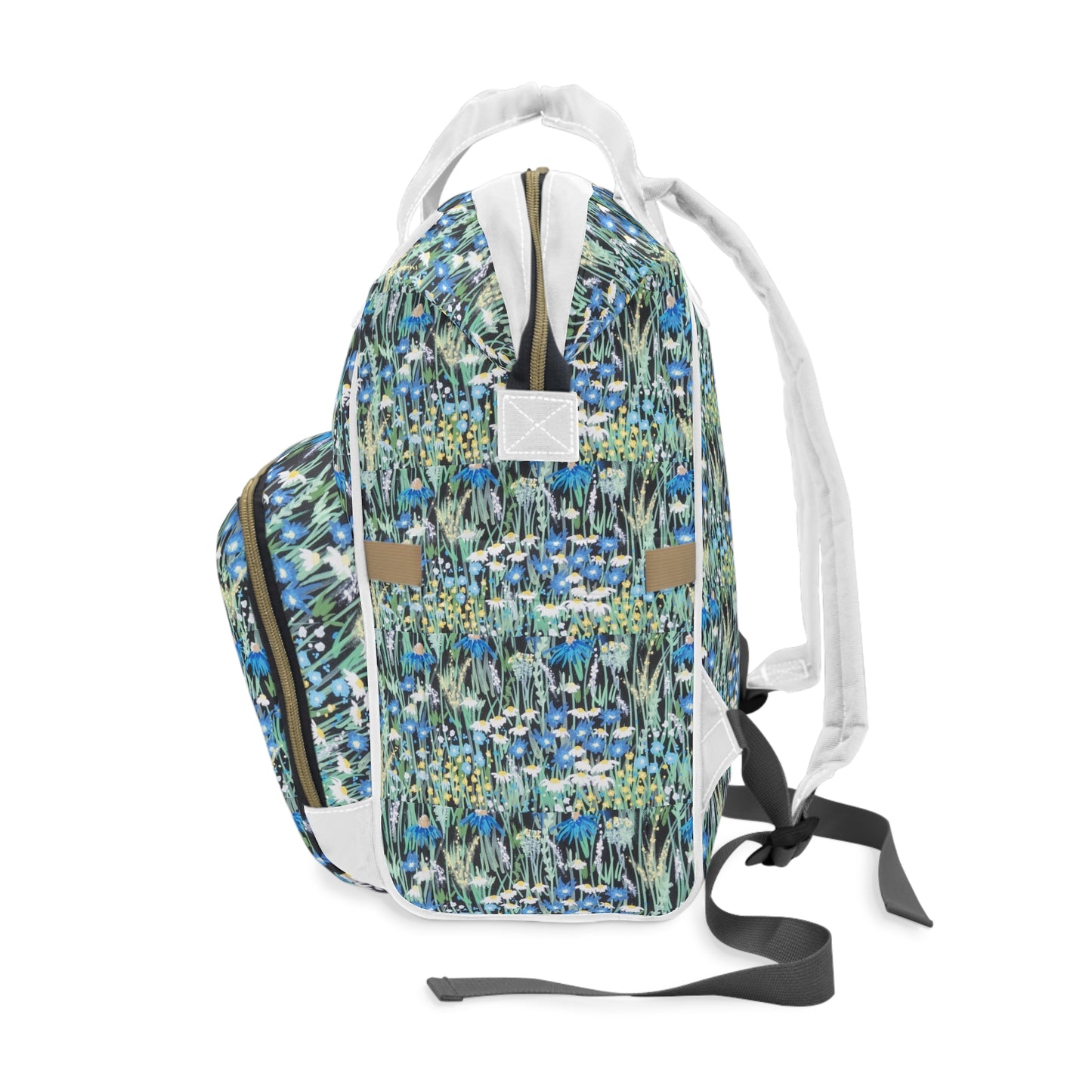 Floral Meadow Multifunctional Diaper Backpack
