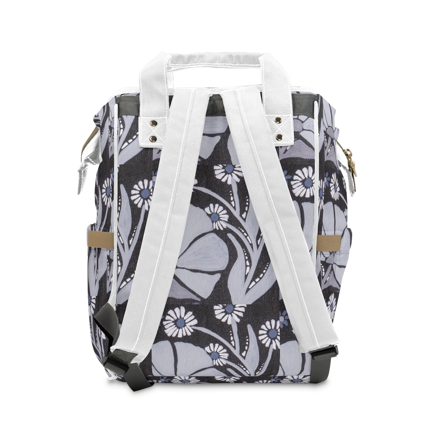 Floral Multifunctional Diaper Backpack