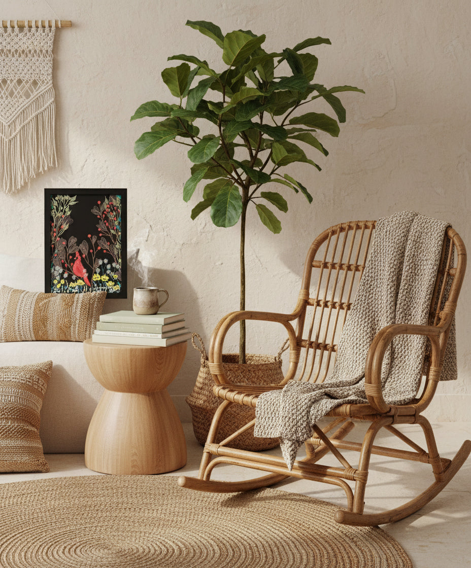 Stillness in scarlet