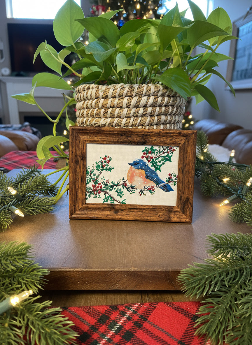 Birds of Winter/set of 3