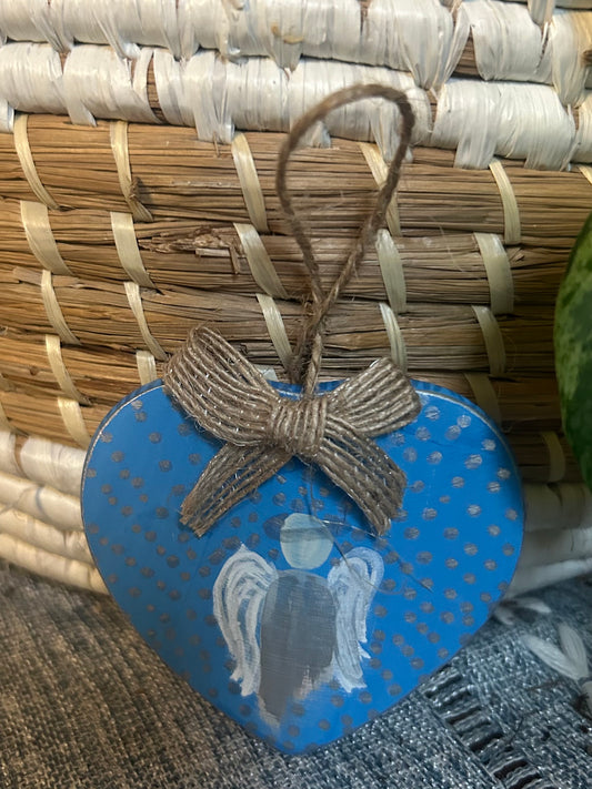 Blue Angel Charm